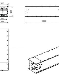 Extension 1,00m incl chain SR40 M&M